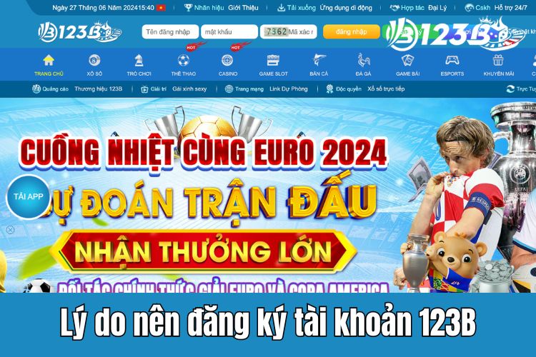 Những lý do khiến bạn nên thực hiện 123B đăng ký